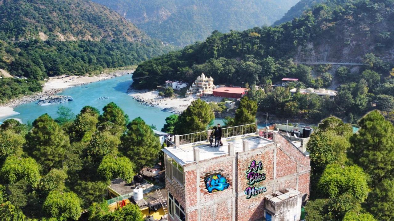 Art Bliss Hostel Rishikesh Luaran gambar