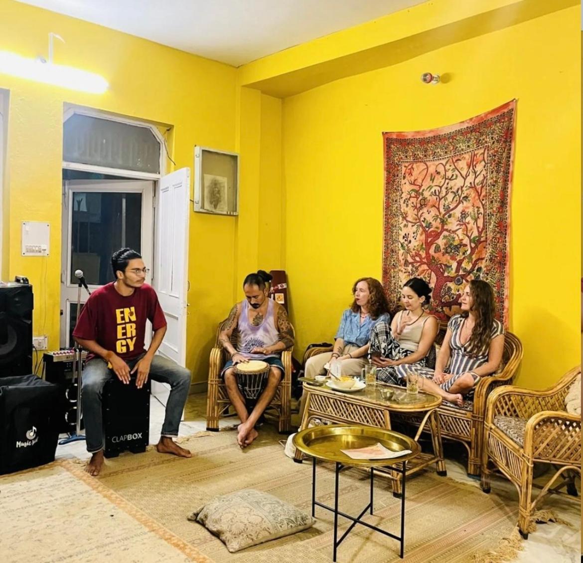 Art Bliss Hostel Rishikesh Luaran gambar