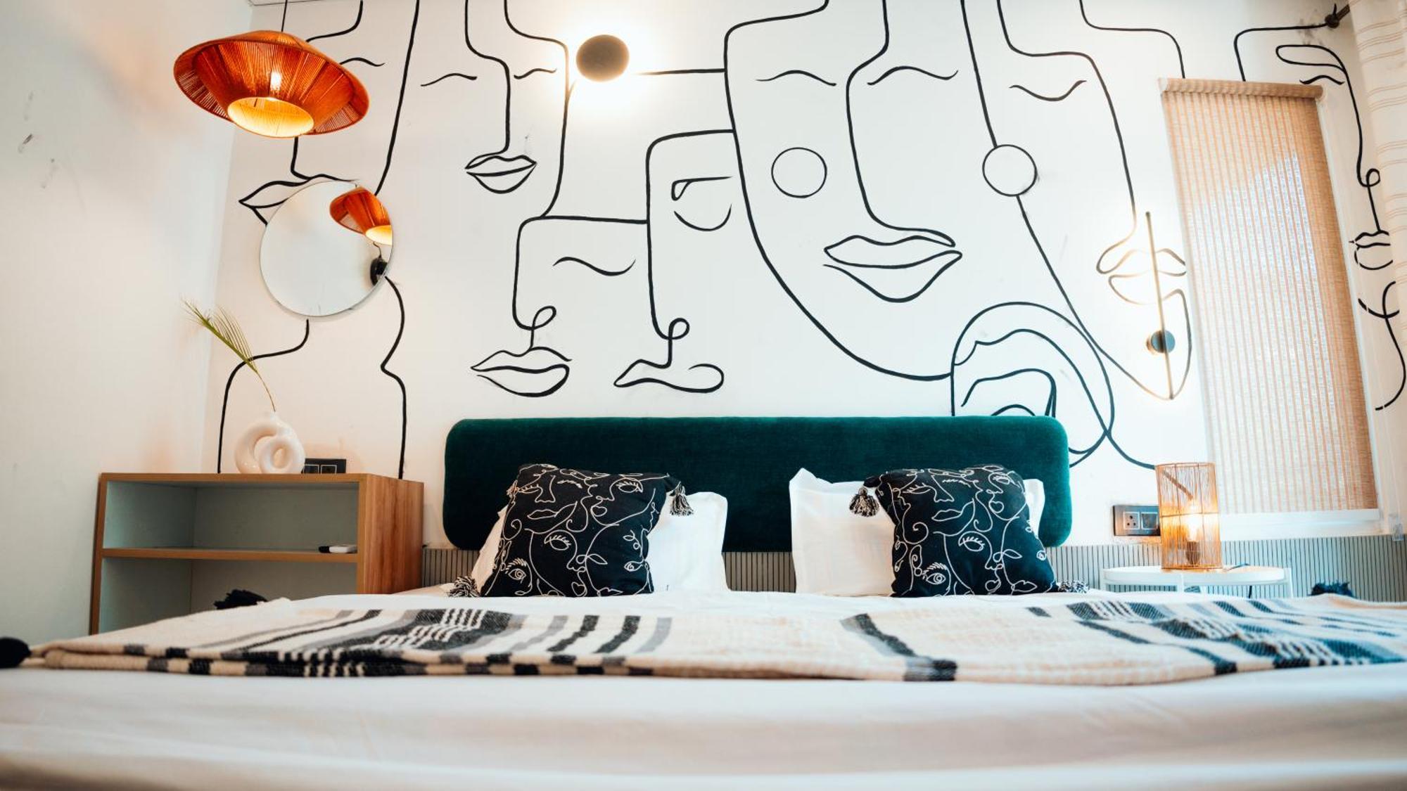 Art Bliss Hostel Rishikesh Luaran gambar